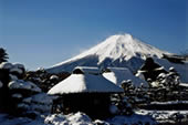 雪景色（忍野）